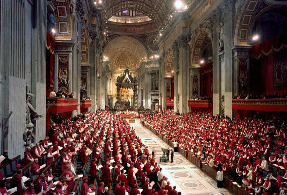 The Second Vatican Council in Session