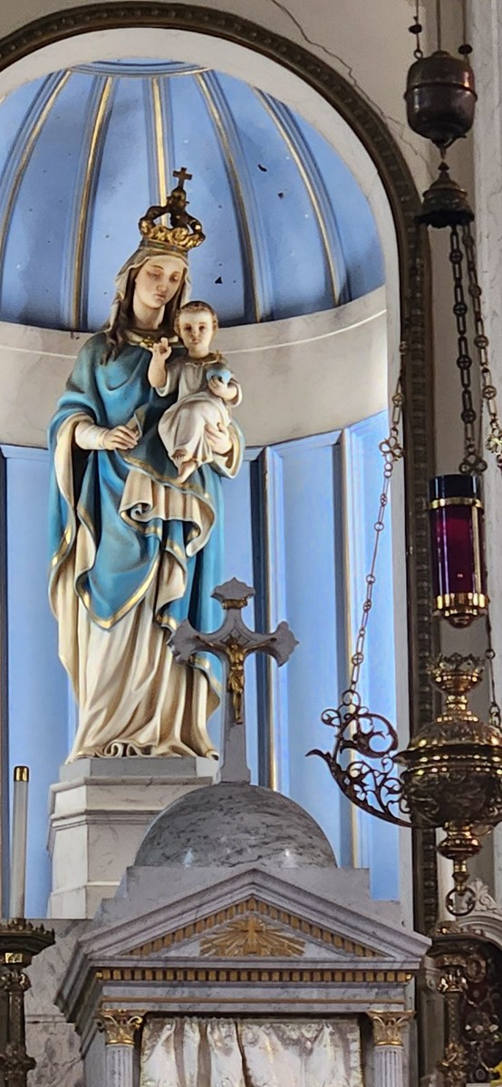 Our Lady of Victories — High Altar Statue