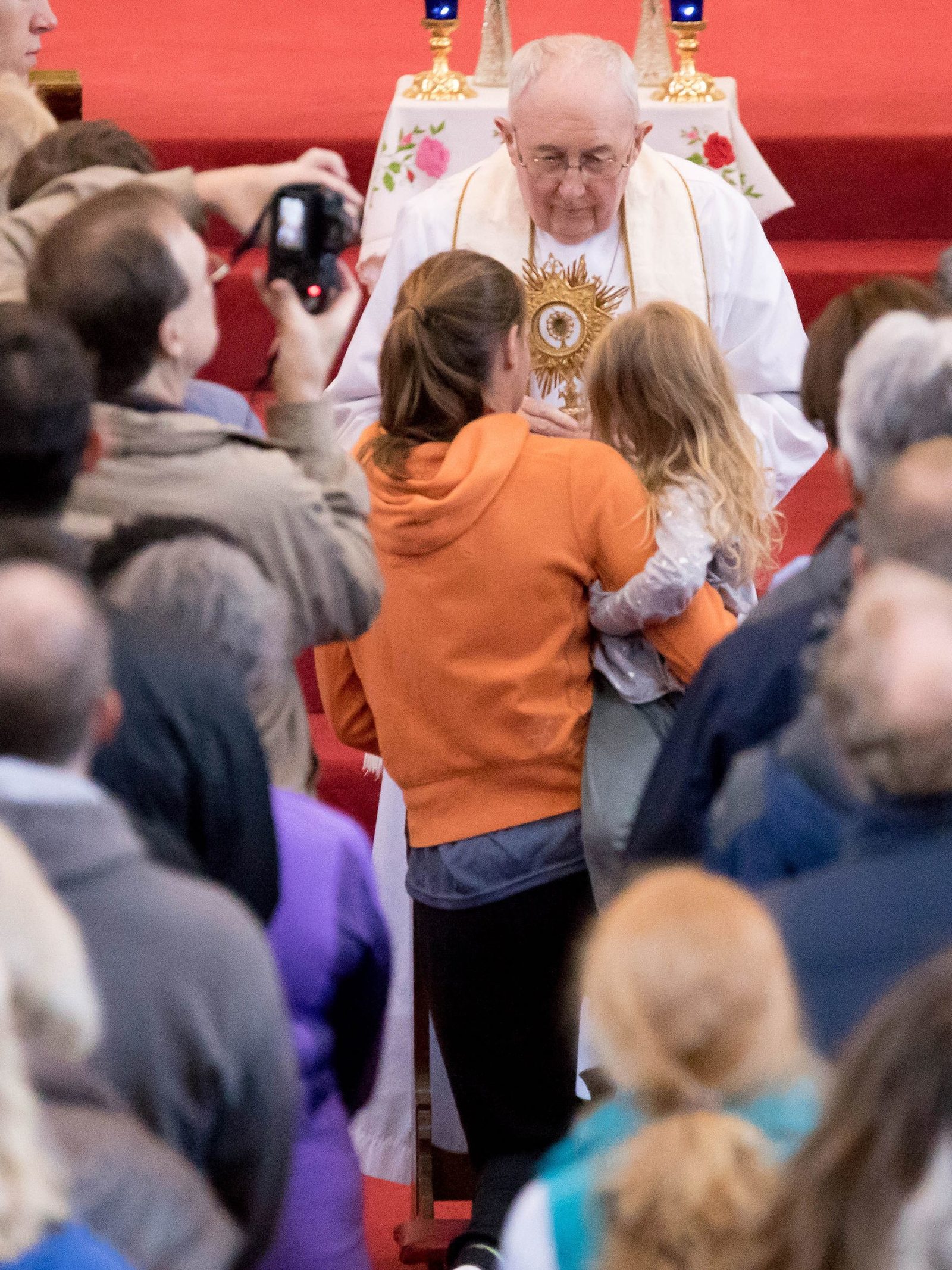 Blessing of Children — Rosary Run